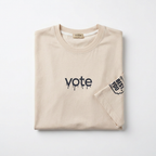 VOTE Oversized Printed T-Shirt 0726