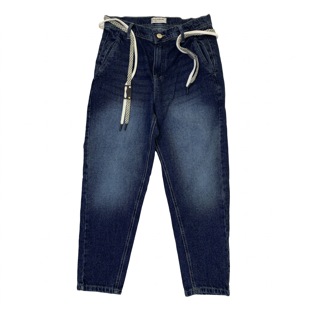 Rope Boyfriend Jeans