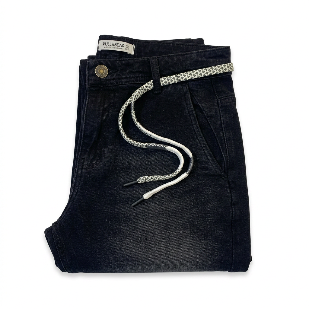 Rope Boyfriend Jeans