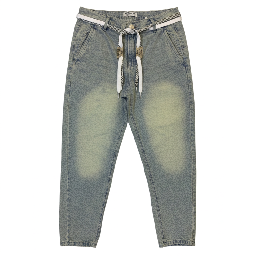 Rope Boyfriend Jeans