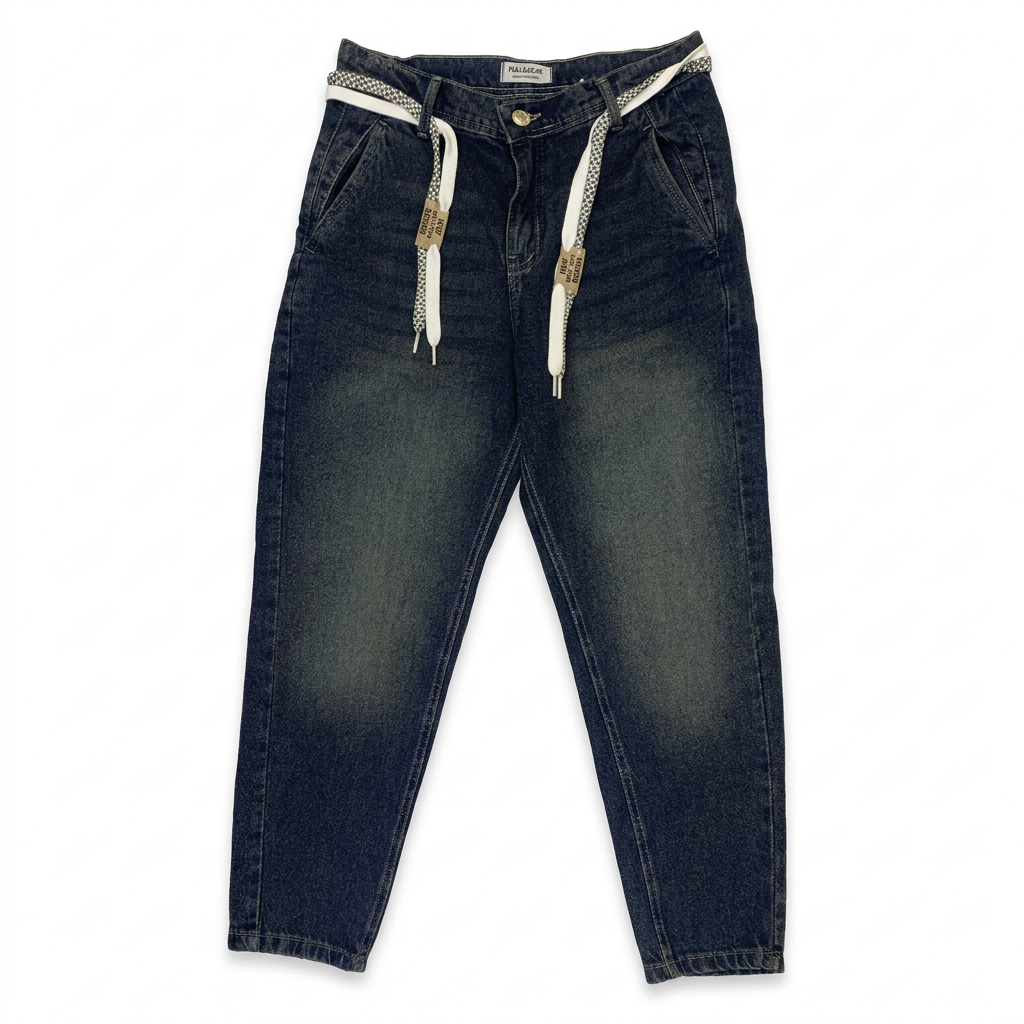Rope Boyfriend Jeans