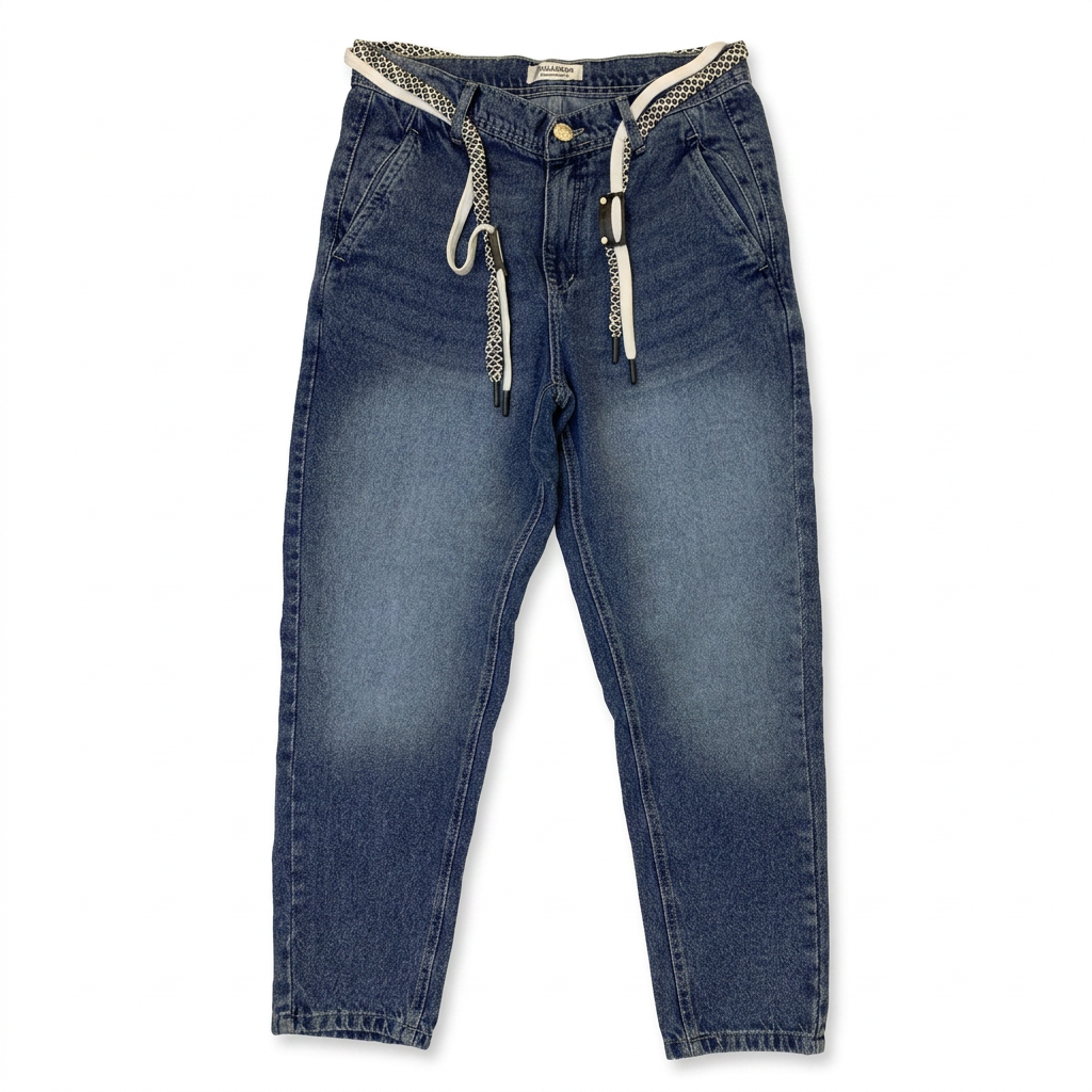Rope Boyfriend Jeans