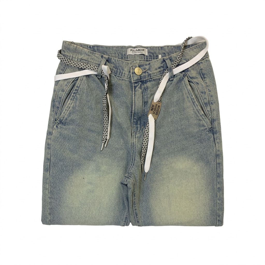 Rope Boyfriend Jeans
